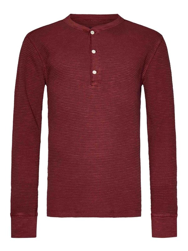 RALPH LAUREN RRL: シャツ - シャツ - 赤