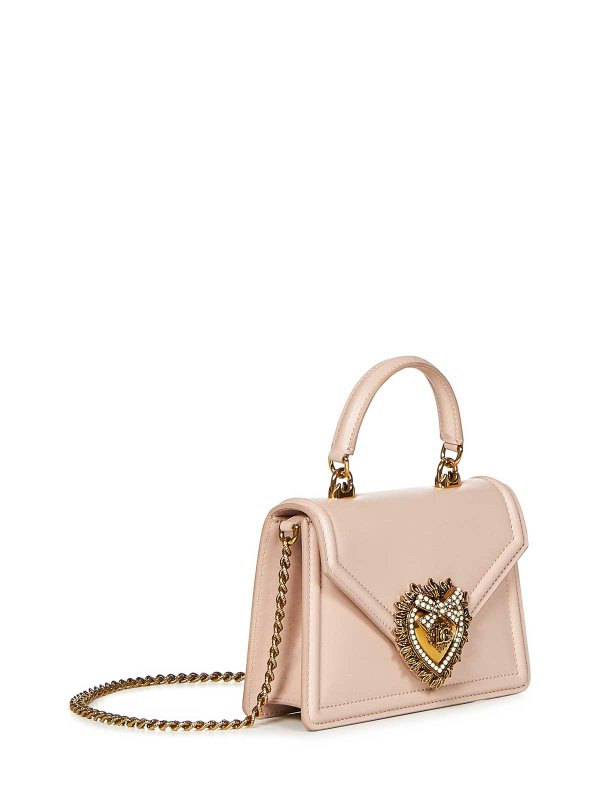 DOLCE & GABBANA: クロスボディバッグ online - クロスボディバッグ - ヌードカラー