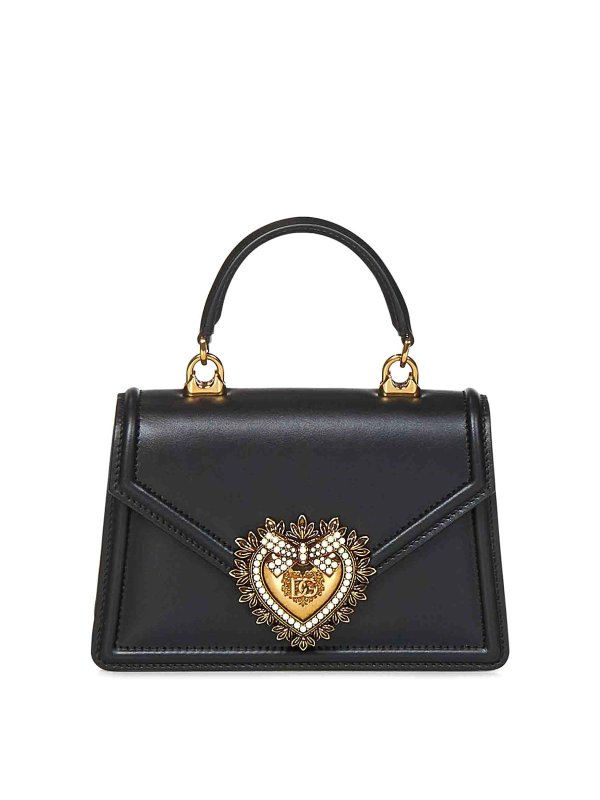 DOLCE & GABBANA: クロスボディバッグ - クロスボディバッグ - 黒