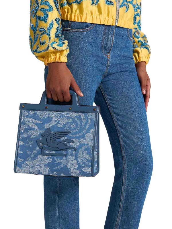 ETRO: Umhängetaschen online - Umhängetasche - Blau