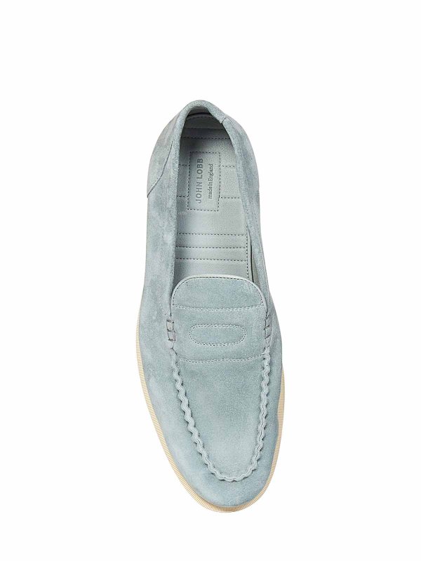 ローファー - ブルー shop online: JOHN LOBB