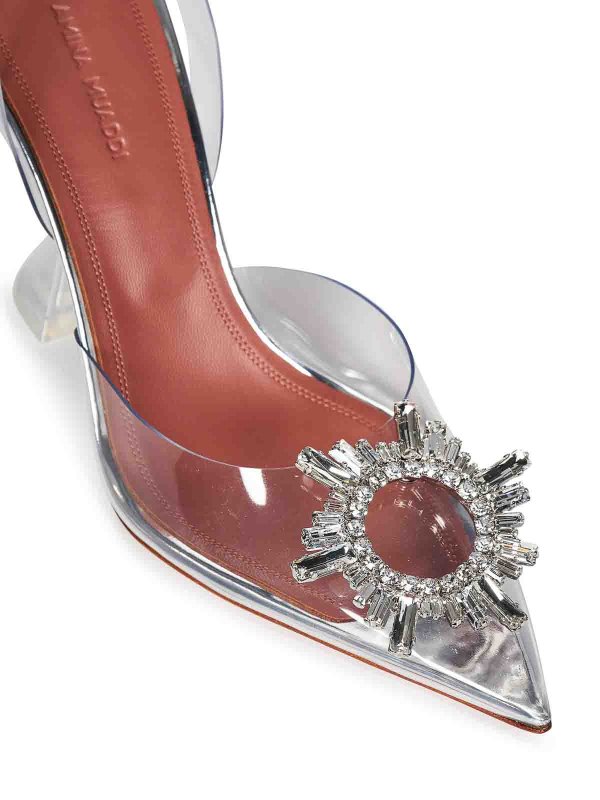 Transparent Slingback shop online: AMINA MUADDI