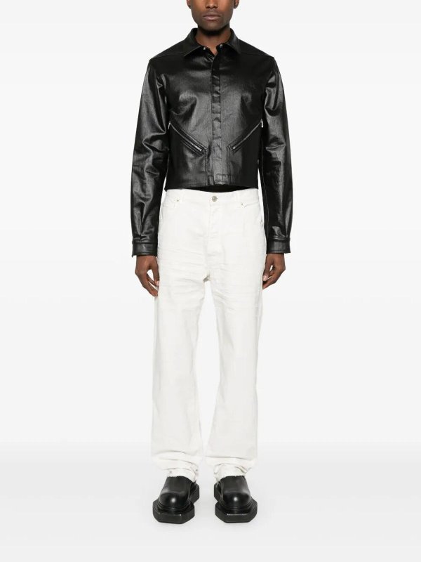 The Best Shops BALENCIAGA: ブーツカットジーンズ - ブーツカットジーンズ - 白