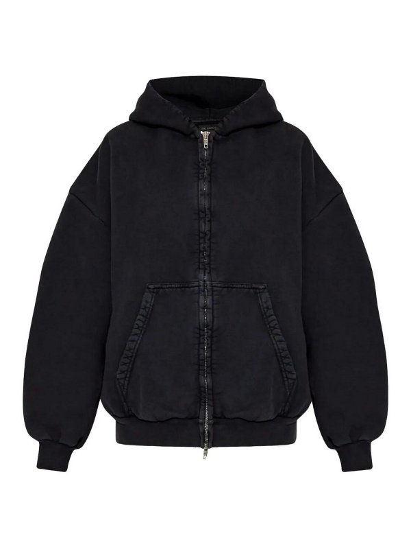 BALENCIAGA: スウェット＆セーター - スウェットシャツ/セーター - 黒