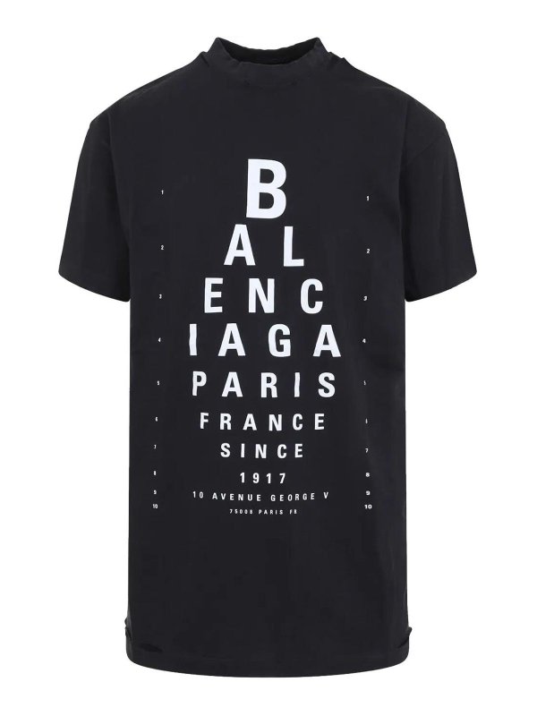 BALENCIAGA: Tops & Tank tops - Oversize tee