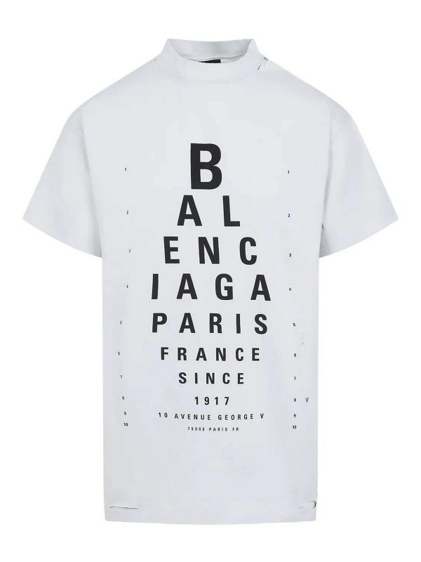 BALENCIAGA: Tops & Tank tops - Oversize tee