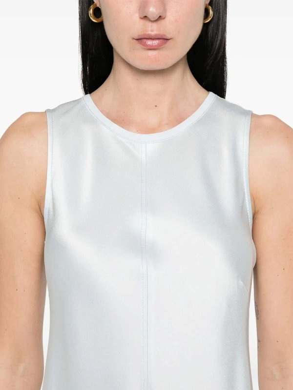 The Best Shops FORTE FORTE: maxi dresses - Satin crew dress