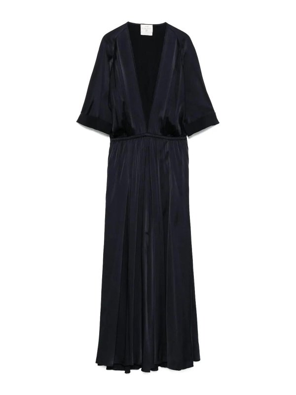 FORTE FORTE: Maxikleider - Maxikleid - Dunkelblau