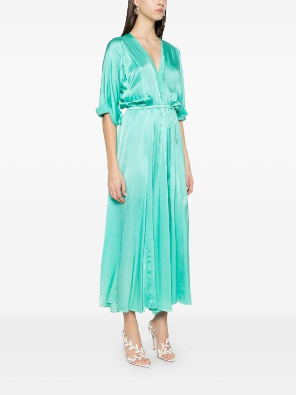 FORTE FORTE buy online マキシドレス - 緑