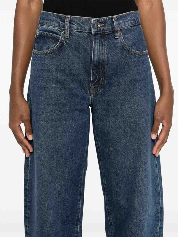The Best Shops Frame: straight leg jeans - Low Slung Barrel