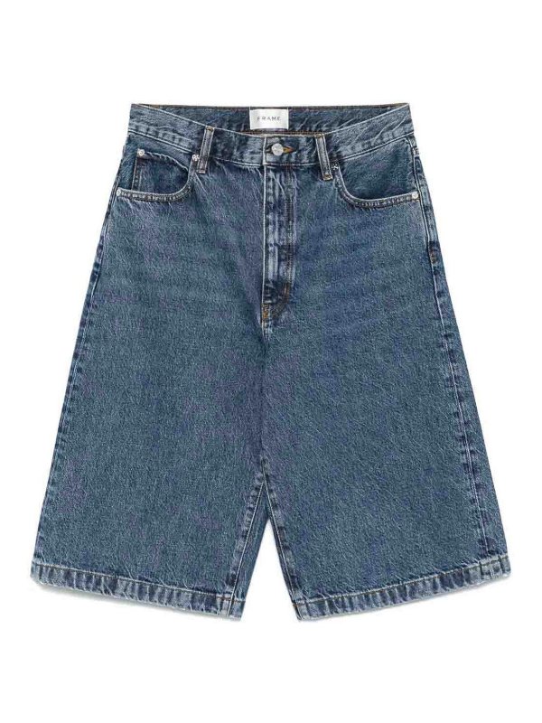 Frame: トラウザーショーツ - ショートパンツ - デニム