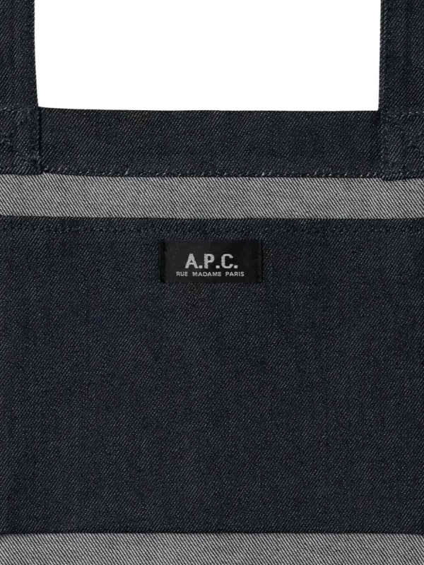 A.P.C.: Handtaschen online - Shopper - Jeansblau