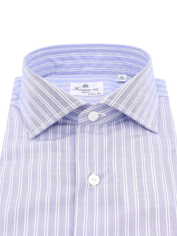 FINAMORE 1925: シャツ online - シャツ - ブルー