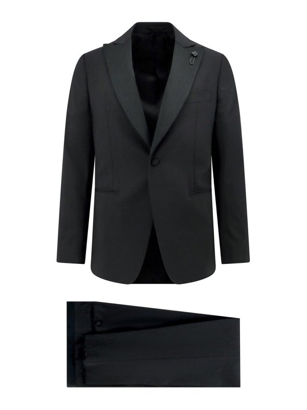 LARDINI: カジュアルトラウザー - カジュアルパンツ - 黒