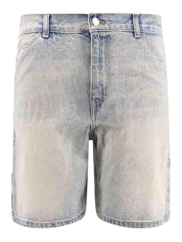 Courreges: Shorts - Short - Bleu