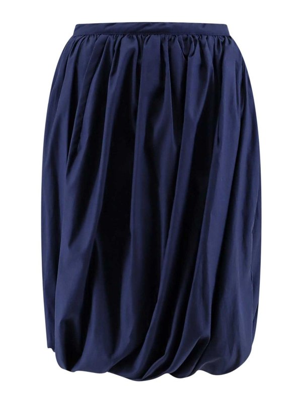 Marni: ニーレングススカート＆ミディ丈 - 膝丈/ミディスカート - ブルー