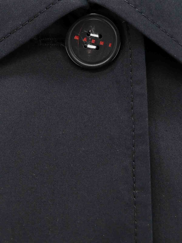 The Best Shops Marni: Kurze Mäntel - Kurzer Mantel - Schwarz