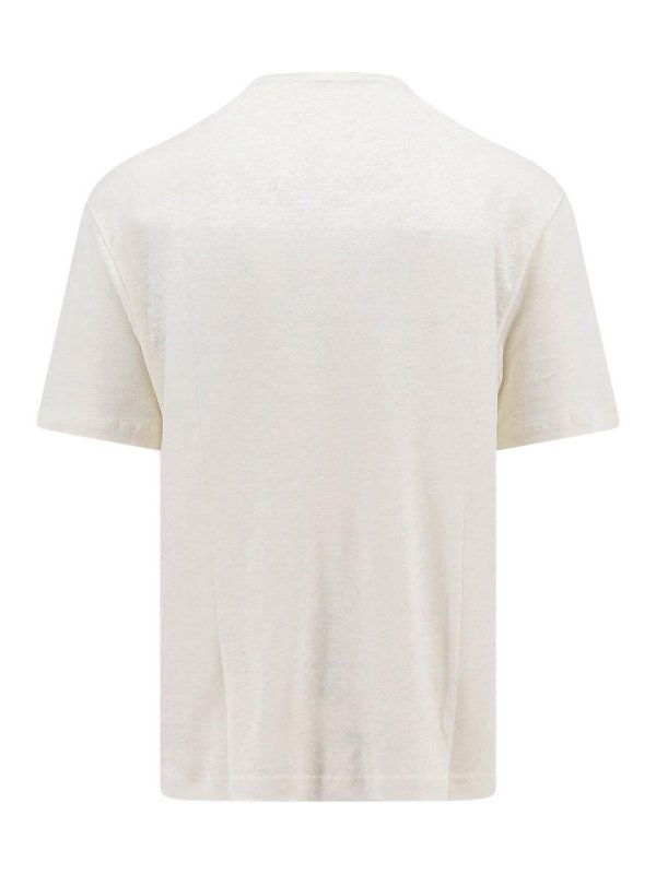 Palm Angels: T-shirts online - T-Shirt - Weiß