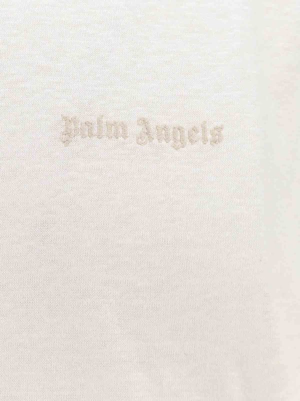 The Best Shops Palm Angels: T-shirts - T-Shirt - Weiß