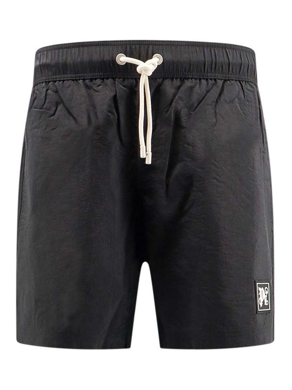 Palm Angels: Hosen Shorts - Shorts - Schwarz