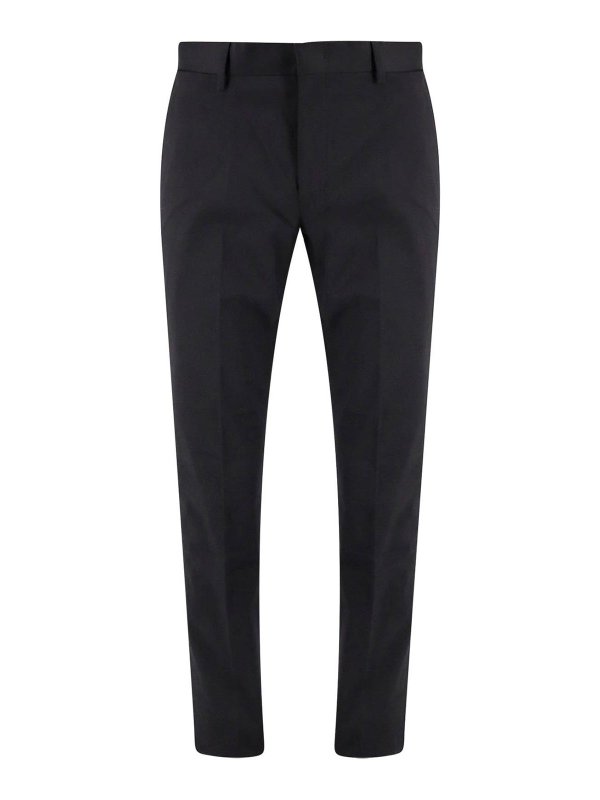 Z ZEGNA: casual trousers - Stretch cotton trouser