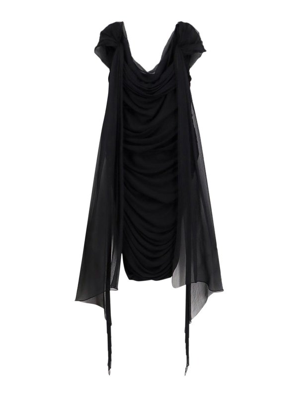 GIVENCHY: Kurze Kleider - Kurzes Kleid - Schwarz