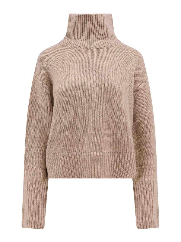 LISA YANG: Pull col rond - Pull Col Rond - Beige
