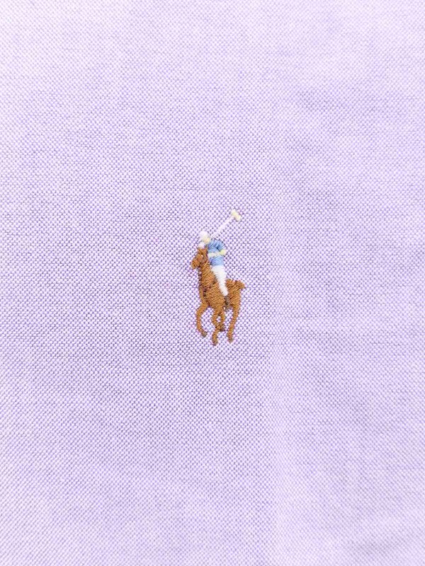 The Best Shops POLO RALPH LAUREN: shirts - Cotton shirt with multicolor logo embroidery