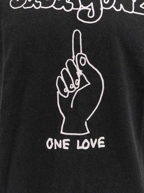 The Best Shops Sacai: Camisetas - Camiseta - Negro