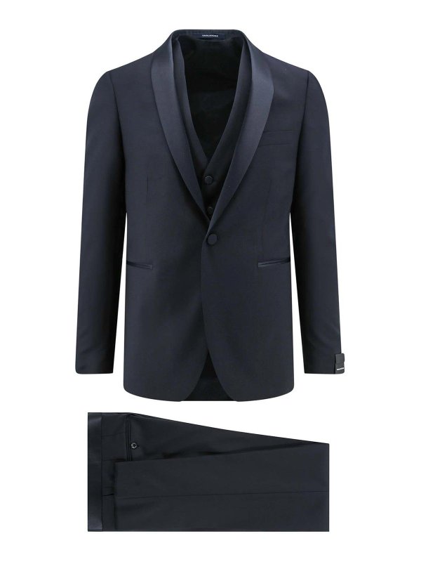 TAGLIATORE: カジュアルトラウザー - カジュアルパンツ - ブルー