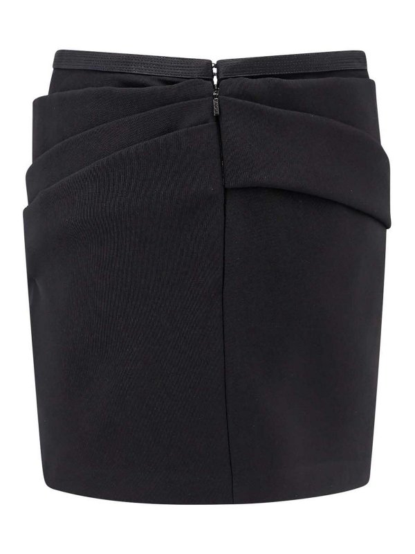 VERSACE: mini skirts online - Responsible  wool mini skirt