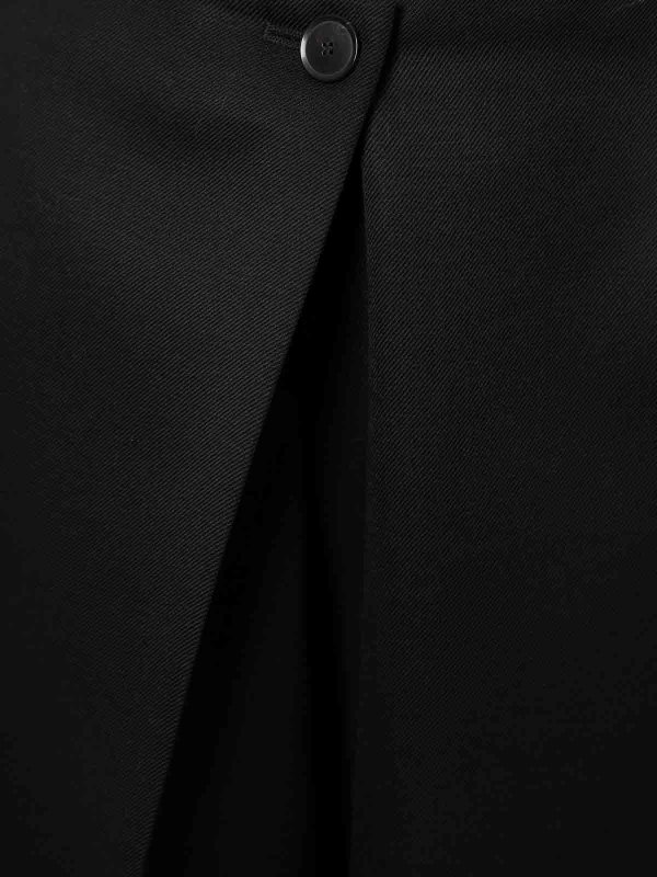 The Best Shops GIVENCHY: ニーレングススカート＆ミディ丈 - 膝丈/ミディスカート - 黒