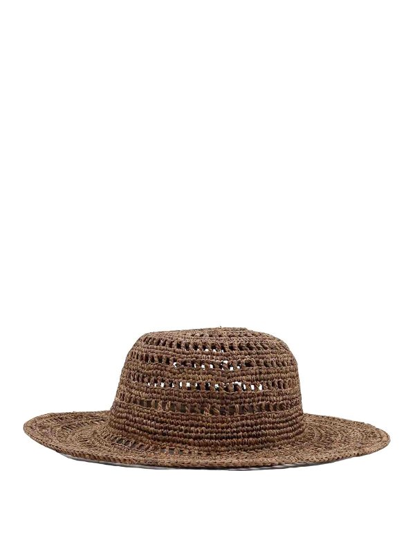 IBELIV: 帽子＆キャッブ - 帽子 - ブラウン