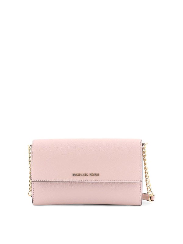 MICHAEL KORS: cross body bags - Jer set leather shoulder bag