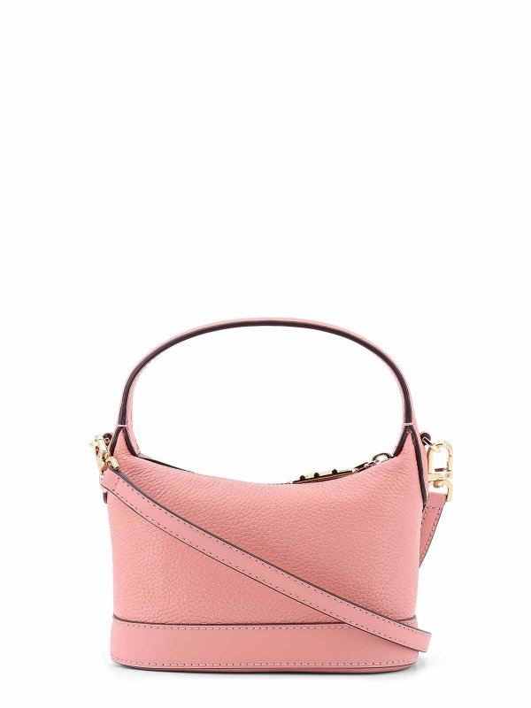 MICHAEL KORS: totes bags online - Wythe leather handbag with frontal logo