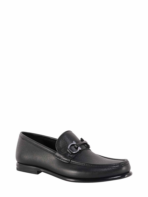SALVATORE FERRAGAMO: Mocassins & Chaussures bateau online - Mocassins - Noir