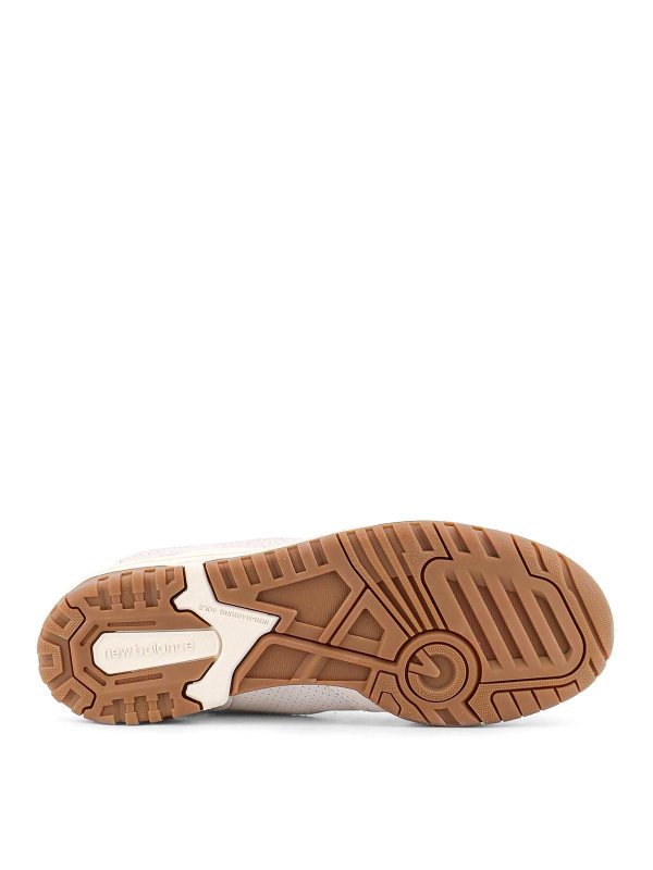 Sneakers in camoscio con dettagli in denim shop online: NEW BALANCE