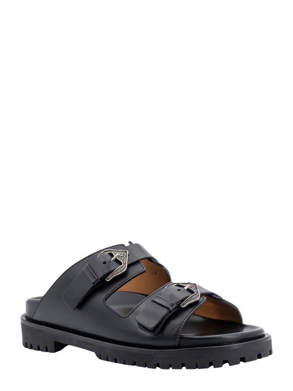 OFF-WHITE: Sandales online - Sandales - Noir