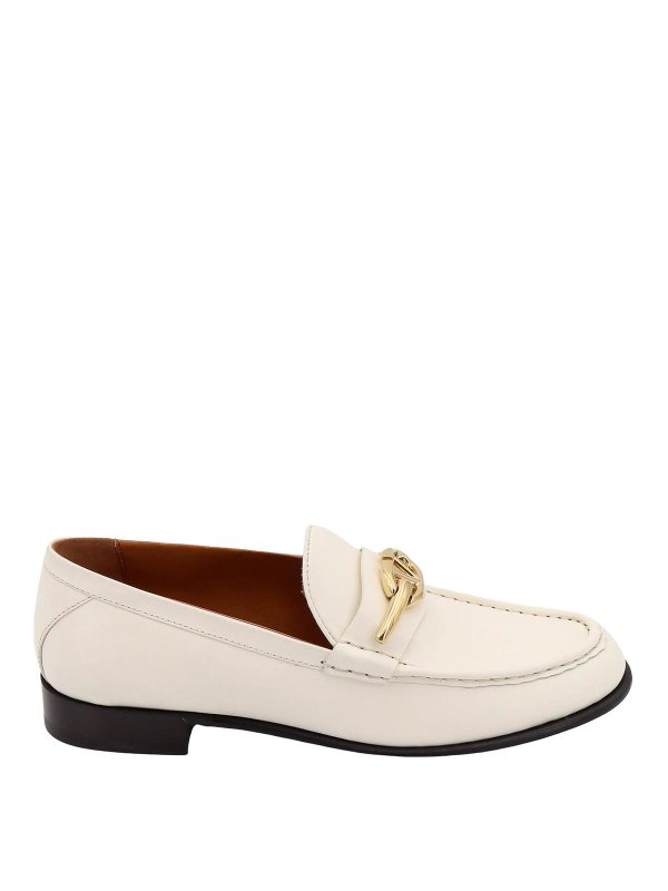 VALENTINO GARAVANI: ロファー＆スリッパ - ローファー - 白