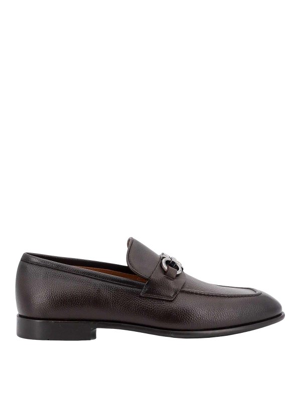 SALVATORE FERRAGAMO: Loafers & Slippers - Leather loafer