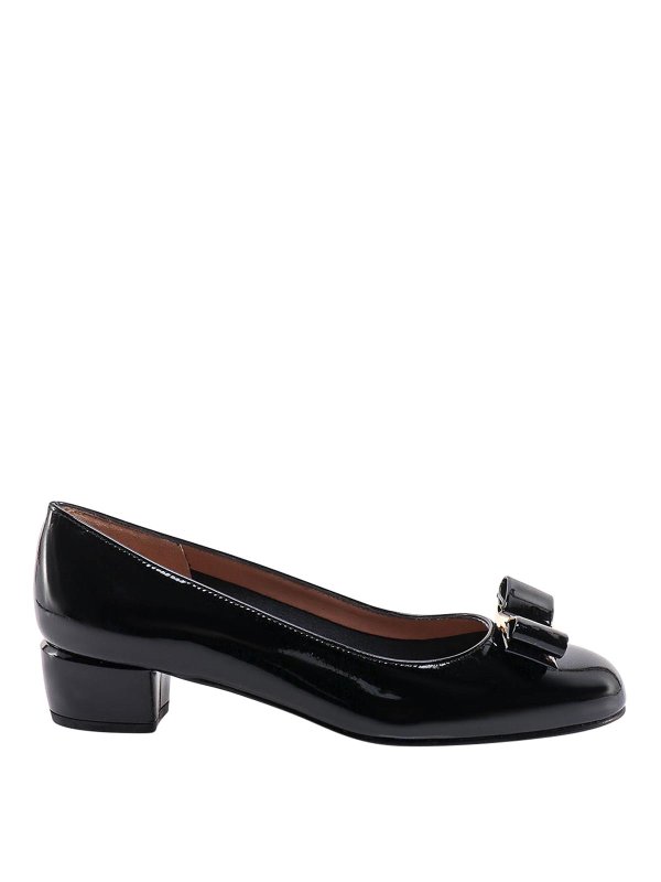 FERRAGAMO: court shoes - Patent leather dcollet