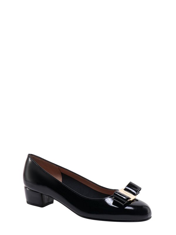 FERRAGAMO: court shoes online - Patent leather dcollet