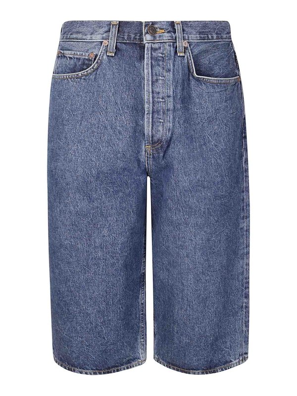 AGOLDE: Shorts - Shorts - Lavado Oscuro