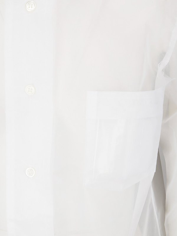 The Best Shops COMME DES GARCONS: Blusen - Bluse - Weiß