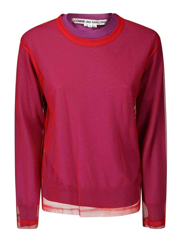 COMME DES GARCONS: Blouses - Blouse - Violet