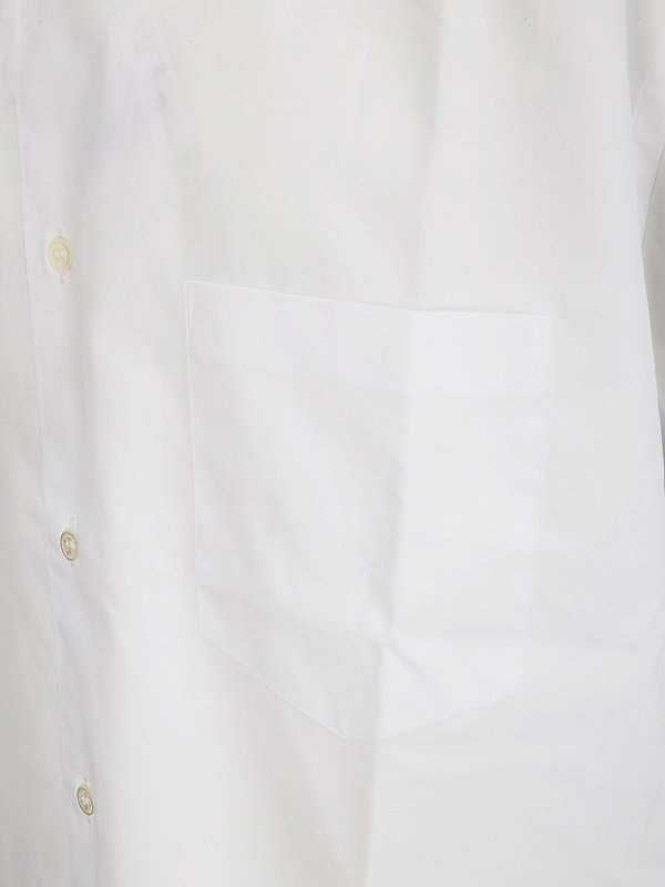 The Best Shops COMME DES GARÇONS HOMMES PLUS: Hemden - Hemd - Weiß