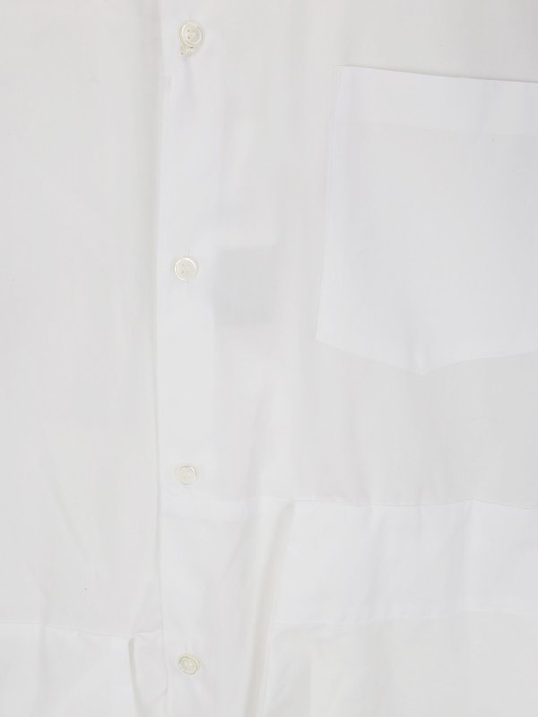 The Best Shops COMME DES GARÇONS HOMMES PLUS: シャツ - シャツ - 白