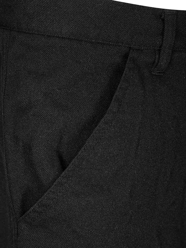 The Best Shops COMME DES GARCONS SHIRT: カジュアルトラウザー - カジュアルパンツ - 黒