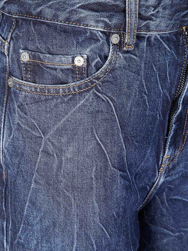 The Best Shops GANNI: bootcut jeans - Crinkled Future Denim Marri