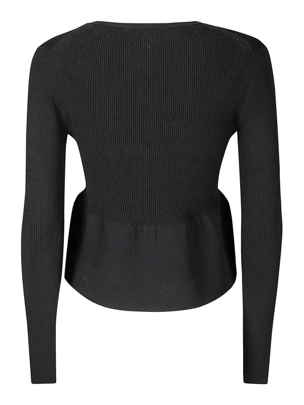 GANNI: Cárdigans online - Cárdigan - Negro